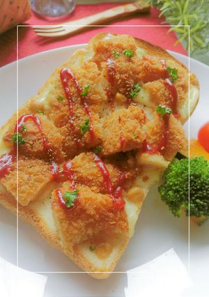 カラっと衣✧コロッケトースト-レシピのメイン写真