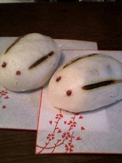 うさぎまんじゅう-レシピのメイン写真