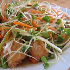 รูปของ 鮭とシャキシャキ野菜の南蛮漬け