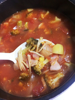 野菜とみその隠し味しみしみトマトスープ-レシピのメイン写真