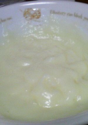 レンジで簡単ミルククリーム-レシピのメイン写真