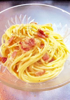【消防飯】カルボナーラ-レシピのメイン写真