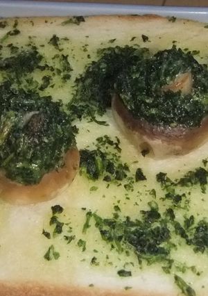 ドライパクチーのにんにくバターソース-レシピのメイン写真