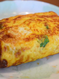 ふわとろっ!四角いチーズオムレツ-レシピのメイン写真