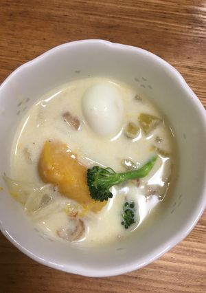 鶏皮のスープ-レシピのメイン写真