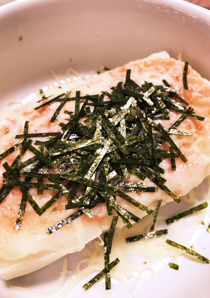 簡単☆おもちのたらチーのせ-レシピのメイン写真