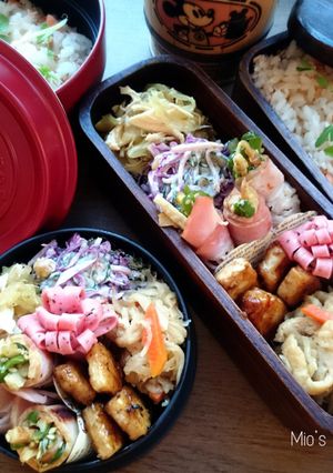 隙間うめ隊♡お弁当に簡単花ハム♡-レシピのメイン写真