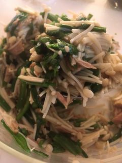 レンジで3分♡ニラえのき-レシピのメイン写真