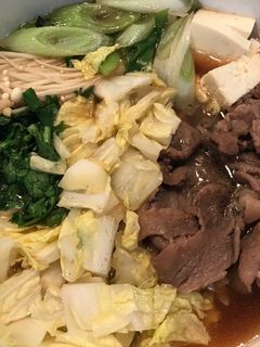 あご出汁を割り下に使ったすき焼き-レシピのメイン写真