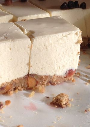 レアチーズケーキ(甘さ控えめ)-レシピのメイン写真