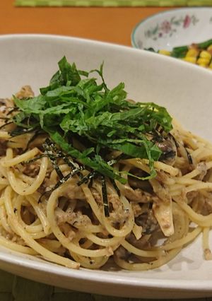 受験生応援！いわし缶の和風パスタ-レシピのメイン写真