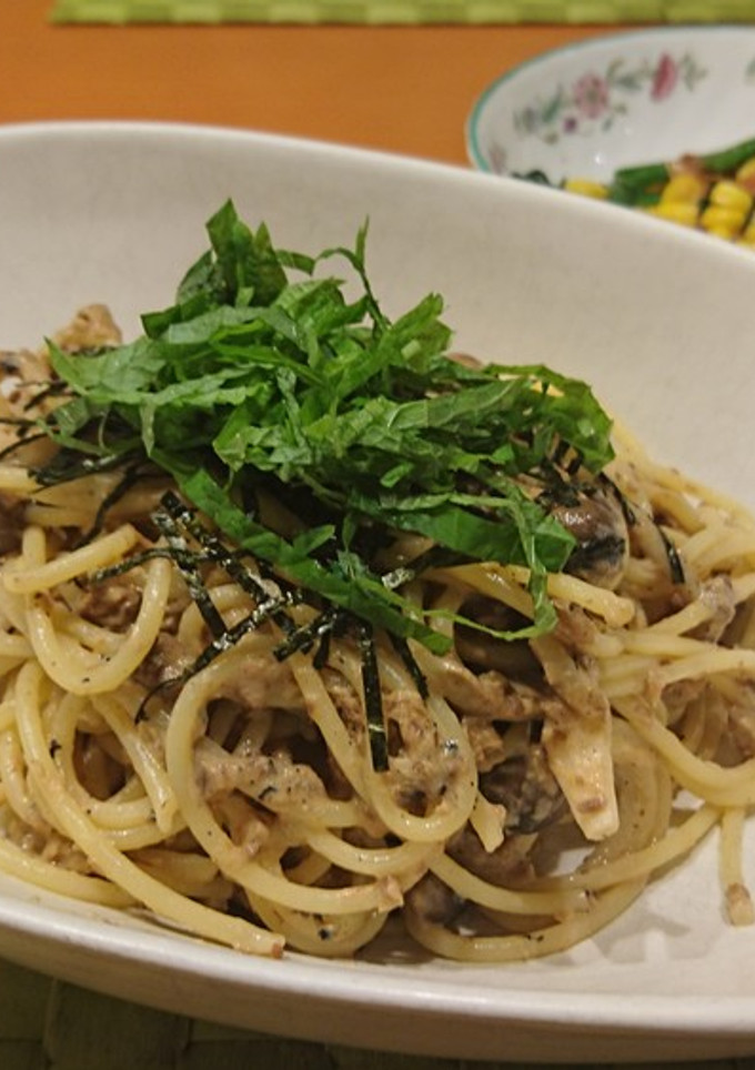 受験生応援！いわし缶の和風パスタ-レシピのメイン写真