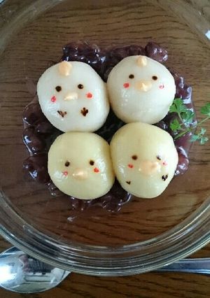 白玉チョコでひよこちゃん＆ニワトリさん-レシピのメイン写真