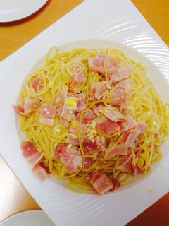 柚子胡椒で作るカルボナーラ-レシピのメイン写真