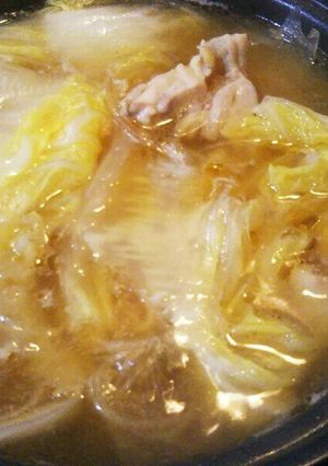 節約時短☆中華風鶏白菜鍋-レシピのメイン写真