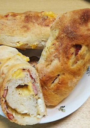 パナソニックHBでベーコンチーズパン-レシピのメイン写真