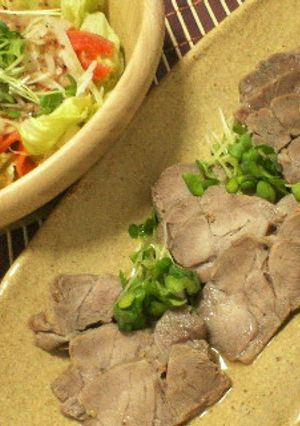 電子レンジで簡単★さっぱり塩豚-レシピのメイン写真