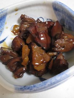 鶏肝の日本酒煮-レシピのメイン写真