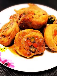 肉巻きロール-レシピのメイン写真