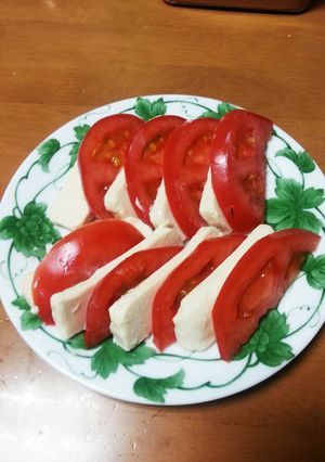 お豆腐カプレーゼ-レシピのメイン写真