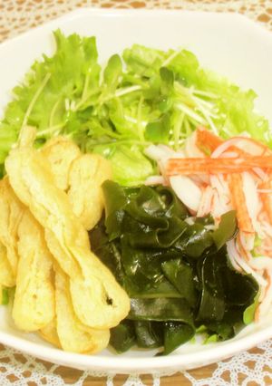 きつねサラダ-レシピのメイン写真