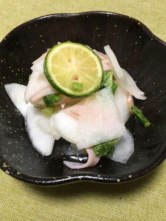 かぶとロースハムとすだちのマリネ-レシピのメイン写真
