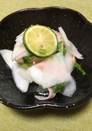 かぶとロースハムとすだちのマリネ-レシピのメイン写真