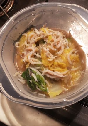 白菜としらすのおひたし-レシピのメイン写真