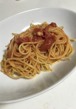 トマトとツナのパスタ-レシピのメイン写真