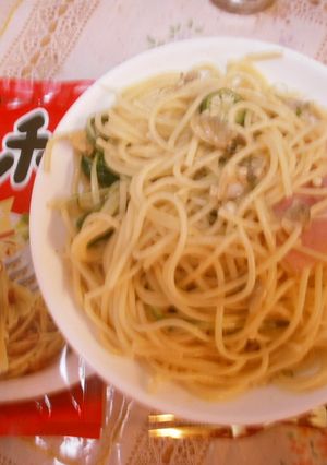 簡単♡ベーコンとオクラのペペロンチーノ-レシピのメイン写真
