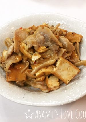 スイチリが決めて☆厚揚げと豚肉の味噌炒め-レシピのメイン写真