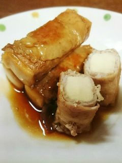 簡単☆肉巻き高野豆腐の照り焼き-レシピのメイン写真