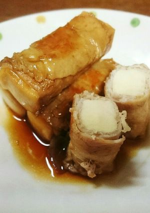 簡単☆肉巻き高野豆腐の照り焼き-レシピのメイン写真