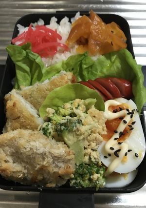 お弁当117★20170111一口カツ-レシピのメイン写真