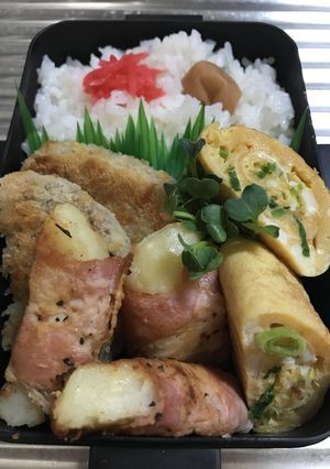 お弁当118★20170112ベーコン-レシピのメイン写真