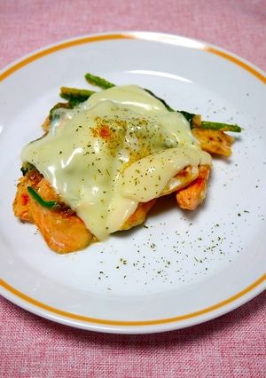 簡単！銀鮭とほうれん草のチーズ包み-レシピのメイン写真