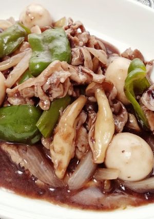 食物繊維たっぷりブルーベリーソース酢豚♪-レシピのメイン写真