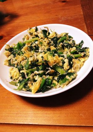 ほうれん草としらすの炒めもの-レシピのメイン写真