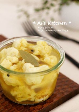 彩りおかず＊カリフラワーのカレーピクルス-レシピのメイン写真