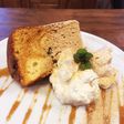 うすくち醤油カラメルのシフォンケーキ