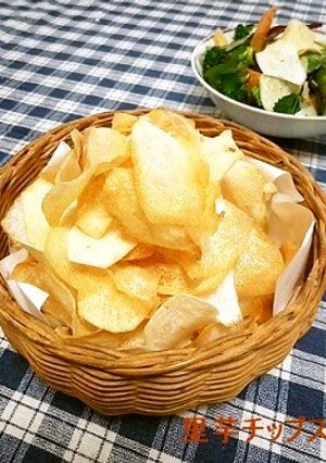 やめられない止まらない♬里芋チップス-レシピのメイン写真