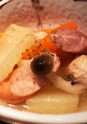 白菜、人参、鶏ササミのポトフ風-レシピのメイン写真