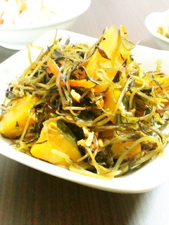 刻み昆布・五目ミックス・南瓜の煮物-レシピのメイン写真