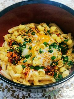 ZU・BO・RAー油うどん ラー油うどん-レシピのメイン写真