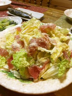 白菜と生ハムのさくさくサラダ-レシピのメイン写真