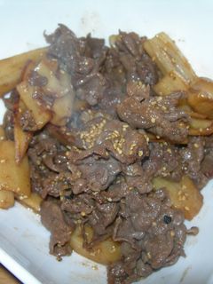 繊維たっぷり!れんこんと牛肉の旨炒め-レシピのメイン写真