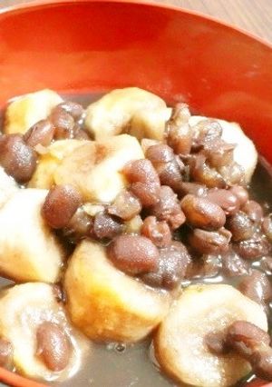 低カロリー＊お麩でぜんざい-レシピのメイン写真