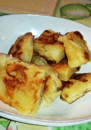 フライパンde混ぜるだけリンゴケーキ♪-レシピのメイン写真