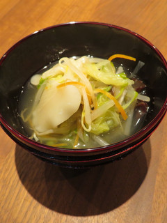 食べる野菜スープ水餃子添え-レシピのメイン写真