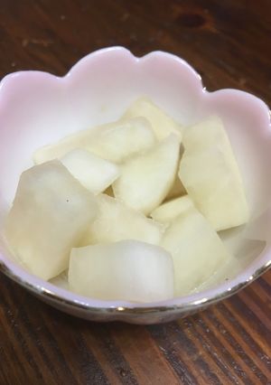 ビニール袋で簡単♡常備菜!大根の甘酢漬け-レシピのメイン写真